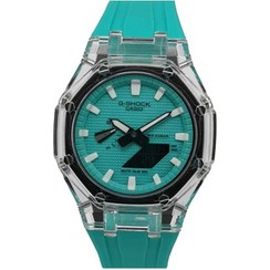 تصویر ساعت مچی مردانه اسکمی مدل 2411BU با بند لاستیکی 