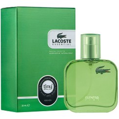 تصویر عطر جیبی مردانه النترا تاینی مدل Lacoste Essentional حجم 30 میلی لیتر 