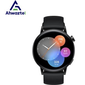 تصویر ساعت هوشمند هوآوی مدل (Watch GT3 (42mm بند سیلیکونی (Huawei Watch GT3 (42mm