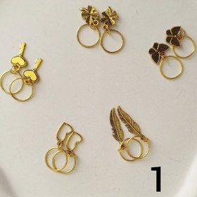 تصویر آویز مو حلقه ای 