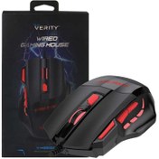 تصویر ماوس باسیم مخصوص بازی وریتی مدل V-MS5115G Verity V-MS5115G wired gaming mouse