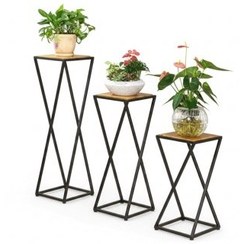 تصویر پایه گلدان فلزی 