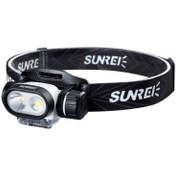 تصویر چراغ پیشانی سانری مدل MUYE3 نوع هدلامپ LED با شدت نور ۵۷۰ لومن 
