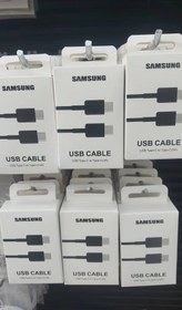 تصویر کابل شارژ سامسونگ دو سر type c usb-c samsung