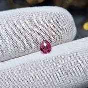 تصویر نگین سنگ طبیعی تورمالین معدنی کد 35354 