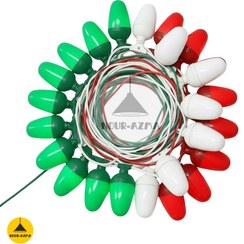 تصویر ریسه بلوطی مدل پرچم صلیب دار 