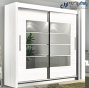 تصویر مکانیزم ریلی فانتونی مدل K023 دو درب توکار عرض حداکثر ۲۴۰ سانتیمتر 