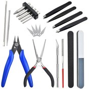 تصویر مجموعه ابزار پازل فلزی سه بعدی 