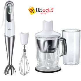 تصویر گوشت کوب برقی براون مدل BRAUN MQ745 W Braun MQ745 W Hand Blender