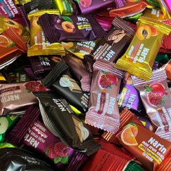 تصویر لواشک پذیرایی لایه ای 10گرمی فله نارین 