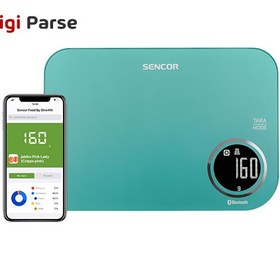 تصویر ترازو اسمارت آشپزخانه سنکور مدل SKS 7071GR Smart Bluetooth Kitchen Scale SKS 7071GR Sencor