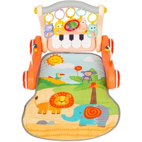 تصویر تشک بازی و واکر کودک هانگر Huanger کد 638/637 - 