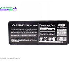 تصویر کپسول ال-کارنیتین لوکس 60 عددی L-Carnitine 2500