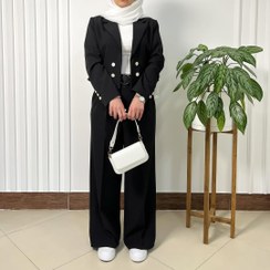 تصویر ست کراپ کت و شلوار مانا ‎ 