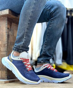 تصویر کتونی اسپرت مردانه مدل هوکا men's cotton hoka