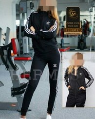 تصویر ست سویشرت شلوار ورزشی زنانه آدیداس ADIDAS 