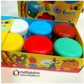 تصویر رنگ انگشتی 6 رنگ آریا رنگ انگشتی 6 رنگ آریا