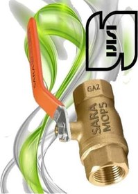 تصویر شیر گازی 1 اینچ - ۱/۲ 