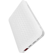 تصویر پاور بانک هوکو HOCO J29A COOL FREEDOM MOBILE POWER BANK (10000mAh)-White 