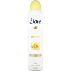 تصویر اسپری ضد تعریق داو مدل Go Fresh پرتقالی حجم ۲۵۰ میلی لیتر اصل Dove Go Fresh Anti Sweat Spray 250 ml