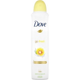 تصویر اسپری ضد تعریق داو مدل Go Fresh پرتقالی حجم ۲۵۰ میلی لیتر اصل Dove Go Fresh Anti Sweat Spray 250 ml