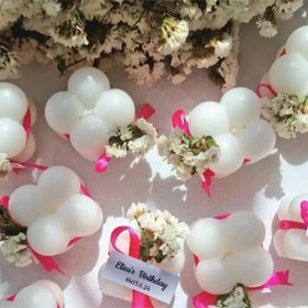 تصویر گیفت شمع روبیک 