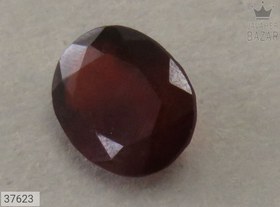 تصویر نگین یاقوت قرمز سیلان کد 37623 
