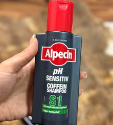 تصویر شامپو کافئین آلپسین مدل S1 Sensitive Alpecin PH sensitive Coffein Shampoo