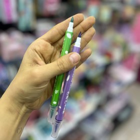 تصویر ماژیک اکلیلی دوسر 12 رنگ 