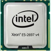 تصویر پردازنده سرور اینتل مدل Xeon E5-2697 V4 استوک Intel Xeon E5-2697 V4 Server Processor Used