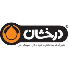 تصویر شیر روشویی درخشان مدل مارکیز طلایی مات 