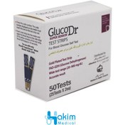 تصویر نوار تست قندخون گلوکو داکتر (GlucoDr ) 