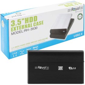 تصویر باکس تبدیل USB 3.0 هارد رویال 3.5 اینچی مدل RH-3530 ا Royal RH-3530 3.5 inch USB 3.0 HDD External Adapter Royal RH-3530 3.5 inch USB 3.0 HDD External Adapter