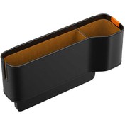 تصویر جعبه نظم دهنده داخل خودرو بیسوس مدل Gap Organizers - مشکی Baseus Gap Organizers C20256502111-00 In-Car Storage Box with Cup Holder - Black
