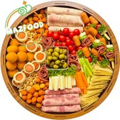 تصویر سینی مزه توران – 12 نفره 