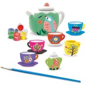 تصویر ست چای‌خوری سرامیکی ۱۵ تکه 