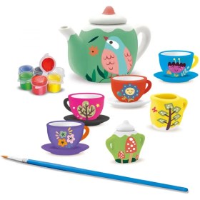 تصویر ست چای‌خوری سرامیکی ۱۵ تکه 