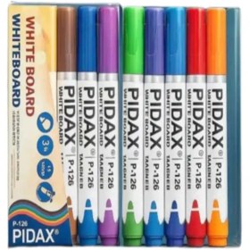 تصویر ماژیک وایت برد 10 رنگ پیداکس 