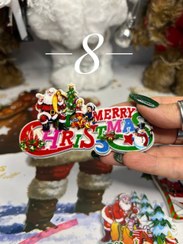 تصویر مگنت یخچال طرح کریسمس مناسب تزیین یخچال - 8 