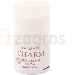 تصویر مام دئورولان مردانه فارماسی 24 ساعته مدل Charm حجم 50 میل Farmasi Deo Roll On Charm 24h Men 50ml