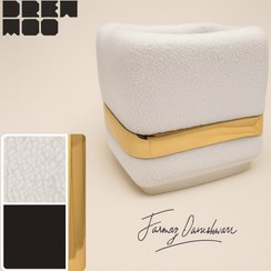 تصویر ست سطل و جا دستمال تدی(کمربند طلایی) Artemis