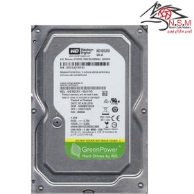 تصویر هارددیسک اینترنال وسترن دیجیتال سری سبز مدل WD10EZRX ظرفیت 1 ترابایت Western Digital Green WD10EZRX Internal Hard Drive - 1TB