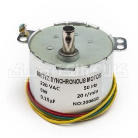 تصویر موتور گیربکس 50KTYZ-220V-20rpm 