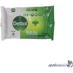 تصویر صابون ضدعفونی کننده و مرطوب کننده دتول حجم 100 گرم 