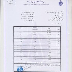 تصویر روغن زیتون فوق فرابکر پرس سرد آرکا طلای مایع رودبار 850 سی سی سلامتی با برگه آزمایش تضمین کیفیت 