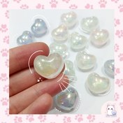 تصویر مهره بین کاری قلب هولوگرامی 