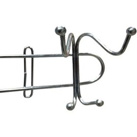 تصویر آویز لباس مدل دیواری 16 ساچمه ای 