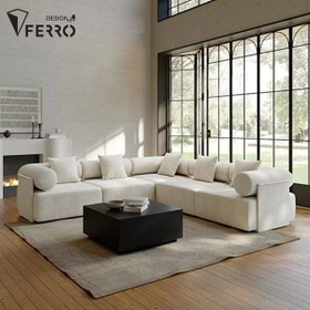 تصویر مبل راحتی ال مدل سها 