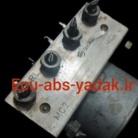 تصویر پمپ ای بی اس ( خالی ) موبیسmobis سازه پویش ( وضعیت استوک کار کرده سالم ) Pump abs mobis