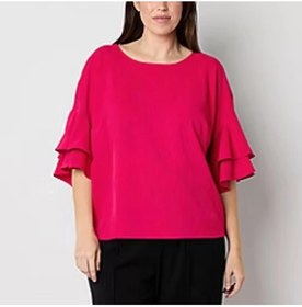 تصویر بلوز کرپ کش 